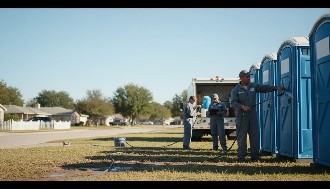 Long-Term Portable Toilet Rental in Pageland, SC near me